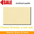 Newstar popular crystal beige china artificial marble